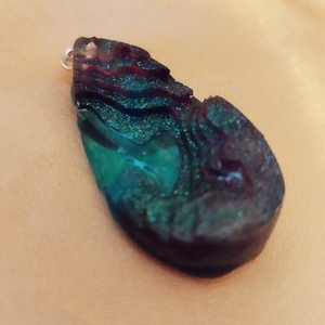 Dombor mintás színes női medálok - ékszer - nyaklánc - medál - Meska.hu