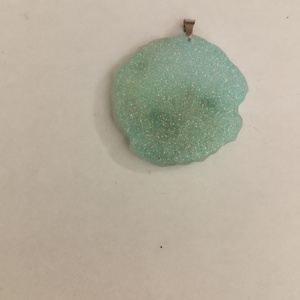 Égszínkék női medál ásványokkal - ékszer - nyaklánc - medál - Meska.hu