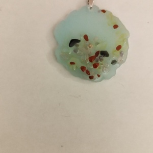 Égszínkék női medál ásványokkal, Ékszer, Nyaklánc, Medál, , MESKA