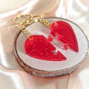 Össze illeszthető szív kulcstartó pároknak, Táska & Tok, Kulcstartó & Táskadísz, Kulcstartó, , MESKA