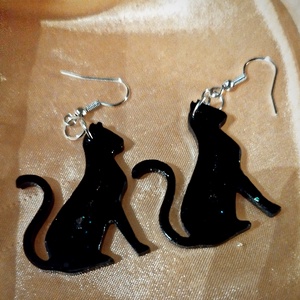 Cica fülbevaló - ékszer - fülbevaló - fülékszer - Meska.hu