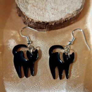 Cica fülbevaló - ékszer - fülbevaló - fülékszer - Meska.hu