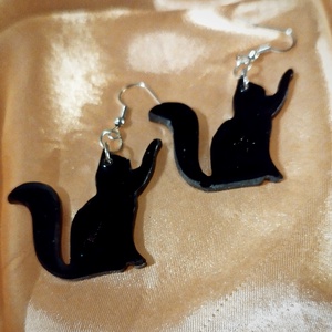 Cica fülbevaló - ékszer - fülbevaló - fülékszer - Meska.hu