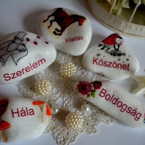 Motivációs díszkövek -  - Meska.hu
