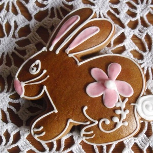 Ugró nyuszika - otthon & életmód - dekoráció - dísztárgy - Meska.hu