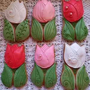  Tulipán színes  - esküvő - emlék & ajándék - köszönőajándék - Meska.hu