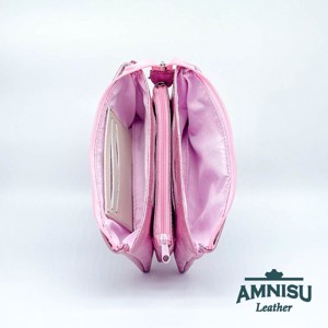 Metál rózsaszín egyenes kristály köves női pénztárca G4001 - táska & tok - pénztárca & más tok - pénztárca - női pénztárca - Meska.hu