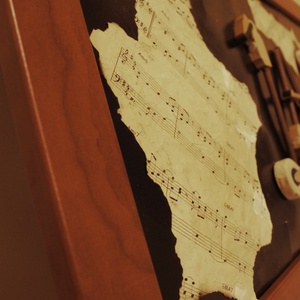 Jazz felirat képkeretben - otthon & életmód - dekoráció - kép & falikép - képkeret - Meska.hu