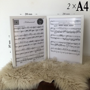 P R E M I U M   Egyedi romantikus zongoradarab (2�A4-es szárnykeretes díszkottával, QR-kódos videómontázzsal, audióval) - otthon & életmód - dekoráció - asztal és polc dekoráció - zenedoboz - Meska.hu