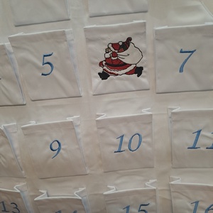 Adveni kalendárium  - karácsony - adventi díszek - adventi naptár - Meska.hu