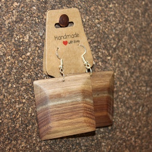 Fekete dió kézműves fülbevaló - ékszer - fülbevaló - lógó fülbevaló - Meska.hu Fekete dió kézműves fülbevaló - ékszer - fülbevaló - lógó fülbevaló - Meska.hu