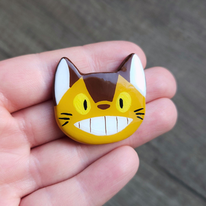 Catbus hűtőmágnes - Ghibli kollekció - otthon & életmód - konyhafelszerelés, tálalás - konyhai dekoráció - hűtőmágnes - Meska.hu