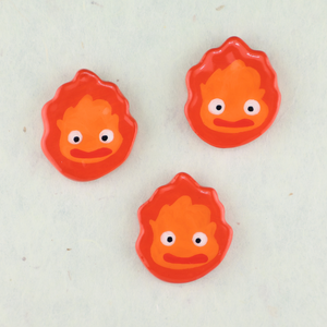 Calcifer hűtőmágnes - Ghibli kollekció - otthon & életmód - konyhafelszerelés, tálalás - konyhai dekoráció - hűtőmágnes - Meska.hu