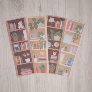Shelfie könyvjelző - könyv & zene - könyvjelző - Meska.hu