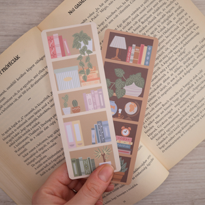 Shelfie könyvjelző - Meska.hu