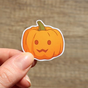 Halloween tök matrica - Meska.hu