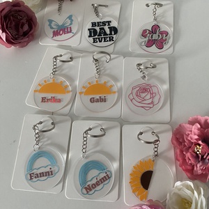 Névre szóló kulcstartó- ovis jellel, iskolai osztllyal, ajándékba kicsiknek és nagyoknak , Táska & Tok, Kulcstartó & Táskadísz, Kulcstartó, Decoupage, transzfer és szalvétatechnika, MESKA