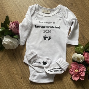 Keresztszülő felkérő ajándék csomag, Játék & Sport, Babalátogató ajándékcsomag, , MESKA