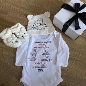 Babaváró, baba bejelentő ajándékcsomag  - játék & sport - babalátogató ajándékcsomag - Meska.hu