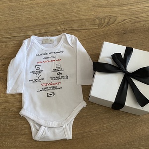 Baba body akár egyedi felirattal - játék & sport - Meska.hu