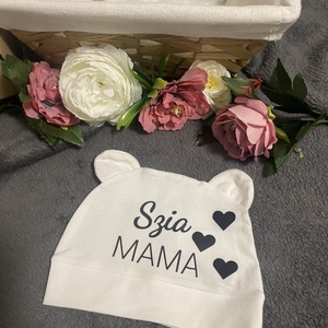 Baba bejelentő sapka- egyedi felirattal, apukának, nagyszülőknek, rokonoknak, barátoknak - játék & sport - babalátogató ajándékcsomag - Meska.hu