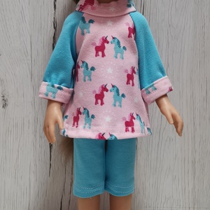 32 cm-es Paola Reina típusú játékbaba ruha, póló nadrággal , Játék & Sport, Baba & babaház, Babaruha, babakellék, Varrás, Meska