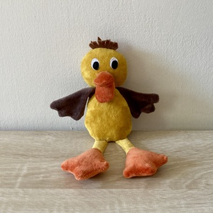 Kacsa plüssfigura és báb egyben. - játék & sport - plüssállat & játékfigura - más figura - Meska.hu