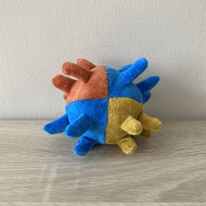 Plüss csörgő labda  - játék & sport - 3 éves kor alattiaknak - babalabda - Meska.hu