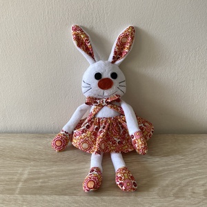 Nyuszi plüssfigura és báb egyben., Játék & Sport, Plüssállat & Játékfigura, Nyuszi, Varrás, MESKA