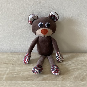 Maci plüssfigura és báb egyben. - játék & sport - plüssállat & játékfigura - maci - Meska.hu