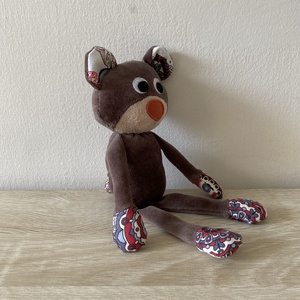 Maci plüssfigura és báb egyben. - játék & sport - plüssállat & játékfigura - maci - Meska.hu