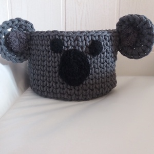 Horgolt tároló babaszobába - koala. - Meska.hu