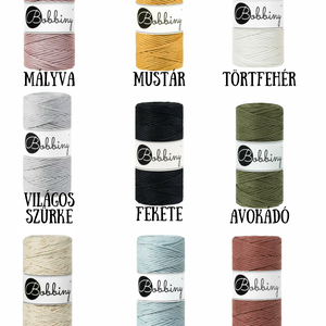 Makramé Virágtartó - otthon & életmód - dekoráció - virágdísz és tartó - virágtartó - Meska.hu