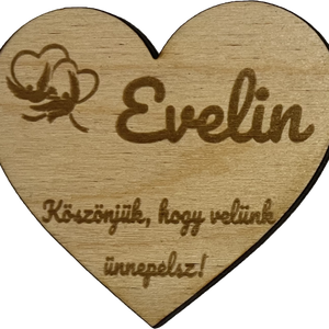 Esküvői ültetőkártya / üdvözlő ajándék - Meska.hu