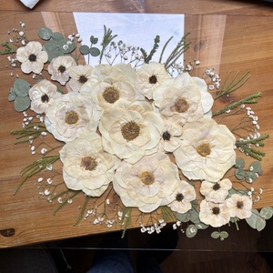 Esküvői csokor préselés 40x50 cm lebegő keretben - egyedi megrendelésre - otthon & életmód - dekoráció - virágdísz és tartó - virágbox, virágdoboz - Meska.hu