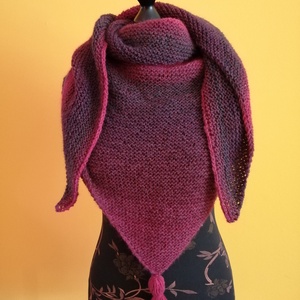 Kötött kendő - ruha & divat - sál, sapka, kendő - kendő - Meska.hu