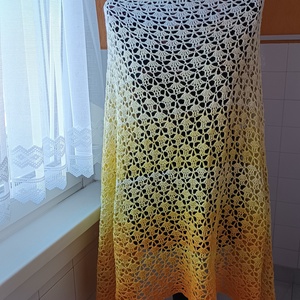  Napsugár poncsó, Ruha & Divat, Női ruha, Poncsó, Horgolás, MESKA
