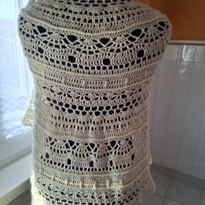 Krémeskendő - ruha & divat - sál, sapka, kendő - kendő - Meska.hu