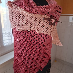Asszimetrikus  kendő - Meska.hu
