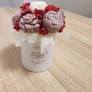 Gyertyacsokor díszdobozban - otthon & életmód - gyertya, illat, aroma - gyertya - Meska.hu