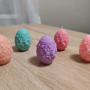 Húsvéti tojás gyertya, Ünnepi díszek, dekorációk, Húsvéti díszek és dekorációk, Húsvéti gyertya, , MESKA