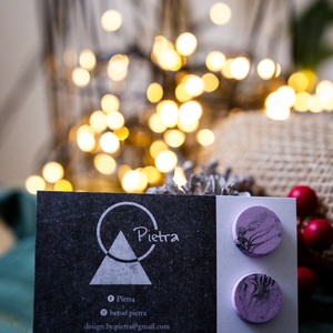 Purple - ékszer - fülbevaló - fülékszer - Meska.hu Purple - ékszer - fülbevaló - fülékszer - Meska.hu