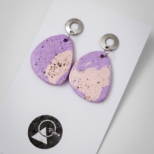 Pasztell - 6389, Ékszer, Fülbevaló, Lógó fülbevaló, Ékszerkészítés, MESKA