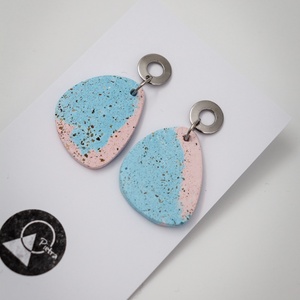 Pasztell - 6403, Ékszer, Fülbevaló, Lógó fülbevaló, Ékszerkészítés, MESKA