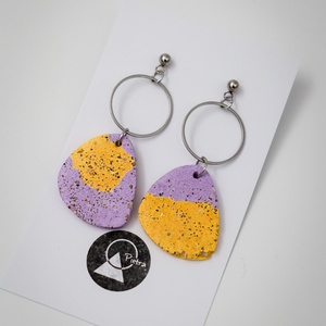 Pasztell - 6401, Ékszer, Fülbevaló, Lógó fülbevaló, Ékszerkészítés, MESKA