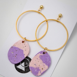 Pasztell - 6397, Ékszer, Fülbevaló, Lógó fülbevaló, Ékszerkészítés, MESKA