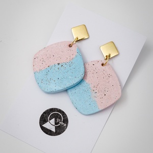 Pasztell - 6390, Ékszer, Fülbevaló, Lógó fülbevaló, Ékszerkészítés, MESKA