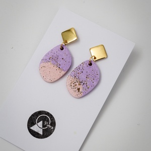 Pasztell - 6382, Ékszer, Fülbevaló, Lógó fülbevaló, Ékszerkészítés, MESKA