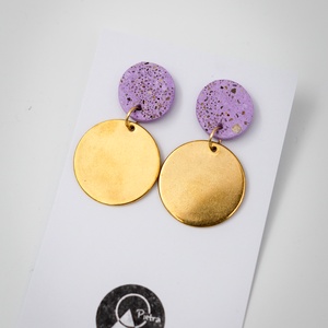 Pasztell - 6388, Ékszer, Fülbevaló, Lógó fülbevaló, Ékszerkészítés, MESKA