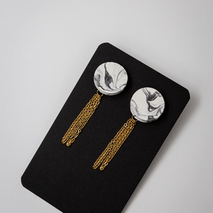 Marble 6117, Ékszer, Fülbevaló, Lógó fülbevaló, Ékszerkészítés, MESKA